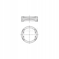 поршень mahle opel corsa 73 78 79 zafira f75