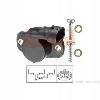 датчик , положение дроссельной заслонки eps fiat: 500 312