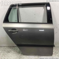 Дверь боковая Зад. Правая Skoda Fabia mk2 (5J) 2008 5J9833056