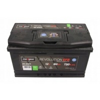 аккумулятор 12v 80ah / 730a л - 315x175x175 efb d