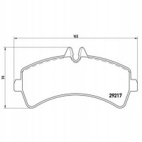 brembo p50060 колодки колодок . мерседес спринтер 5 - t