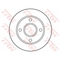 диски торм передние trw форд фиеста 1.8 d 44kw , 60 км