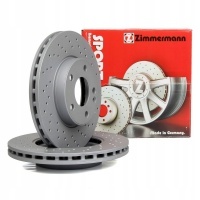 zimmermann тормозные диски задние audi a3 8l tt 8n 256mm