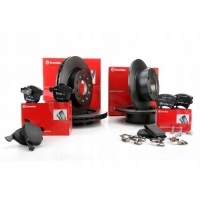 Тормозные колодки brembo п + т альфа ромео 159 305mm