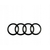 Логотип значок знак эмблема задняя audi a4 b9 чёрный oe
