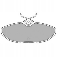 тормозные колодки delphi ягуар s - type x - type xj