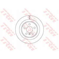 диски тормозные задние trw bmw x1 полный привод 20 d