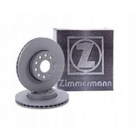 zimmermann тормозные диски передние audi a3 s3 8p fsi 345мм