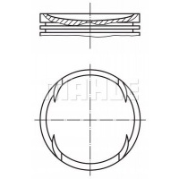 поршень mahle 063 55 00