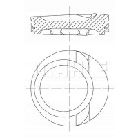 поршень mahle original 030 68 01