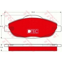 колодки тормозные peugeot 308