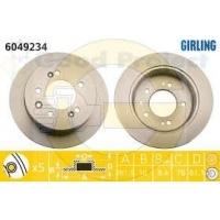 тормозные диски hyundai соната vi 09 - 2.0 2.4 gdi
