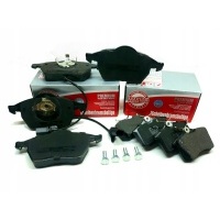 комплект колодки спереди и сзади volkswagen passat b5 masterspor