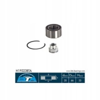 1x комплект подшипника ступицы колеса bta ford: ка ru8