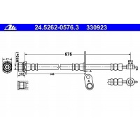 тормозной шланг scania p , g , r , t - series 01 / 03 -