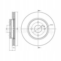 тормозной диск metelli 23 - 0983