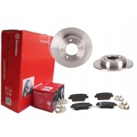 Тормозные колодки brembo задние hyundai i30 ii veloster