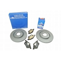 ate тормозные колодки задние форд focus mk3 3 271мм