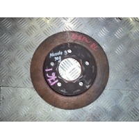 Диск тормозной Mazda 3 (02-13) BL/BK зад б/у 265мм