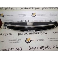 Решетка радиатора Cruze (12-) верхняя часть БЕЗ ХРОМА