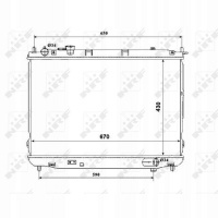 радиатор nrf kia: carens fj