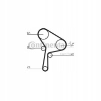 двигатель + водяной насос continental ctam renault