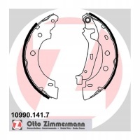 тормозные колодки zimmermann renault