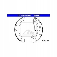 тормозные колодки ate peugeot: 206 2a / c