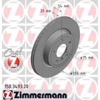 диски торм задние zimmermann bmw z4 sdrive 35 и