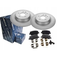 диски + колодки meyle задний volvo s80 ii в сборе