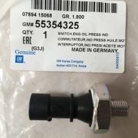 Датчик давления масла Astra H,G/Corsa D/Meriva A/Vectra C/Zafira A,B,C Z16-18XEP/XER, A14NEL/NET, A18-16XER
