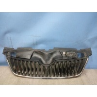 Решетка радиатора Skoda Fabia 2 5J 2007-2014 5J0853668C 9b9