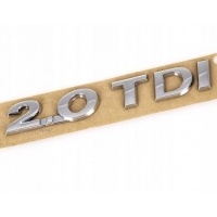 эмблема надпись наклейка наклейка volkswagen 2.0 tdi