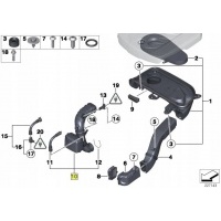 bmw глушитель шумов труба воздуха f10 f11 525d