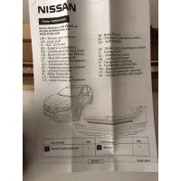 Накладка / крышка багажника nissan qashqai j11 2017 -