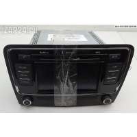 Аудиомагнитола Skoda Superb mk2 (B6) 2010 3t0035156c