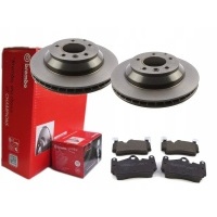 Диски + колодки brembo , сзади audi q7 4l 330мм