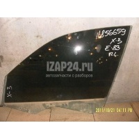 Стекло двери передней левой BMW X3 E83 (2004 - 2010) 51333332309