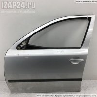 Стекло двери Перед. Левая Skoda Octavia mk2 (A5) 2006 1Z0845201A