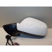 Стекло зеркала электрического левого Citroen-Peugeot 407 (2004 - 2010) 8151GV