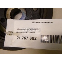 Шкив коленвала Nissan Qashqai (J10) (2006 - 2014) 123031KA0A