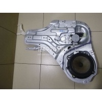 Стеклоподъемник электр. задний левый Hyundai-Kia Soul (2009 - 2014) 834012K000