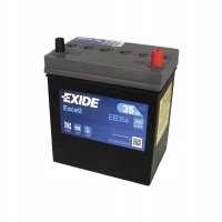 аккумулятор exide 35ah 240а п + / eb356 civic джаз