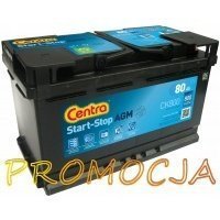 центры start - stop agm 12v 80ah 800ма / ck800