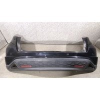 БАМПЕР ЗАДНИЙ , 5ХБ , С ПАРКТРОНИКАМИ И КАТАФОТАМИ , ЧЕРНЫЙ HONDA CIVIC 8 2009