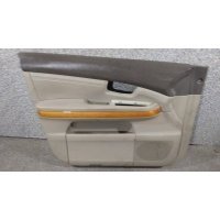 ОБШИВКА ДВЕРИ левый ПЕРЕДНЯЯ , БЕЖЕВАЯ С КОРИЧНЕВЫМ 400 2006