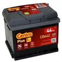 аккумулятор центры плюс cb442 44ah 420a п +