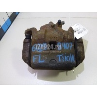 Суппорт тормозной передний левый Nissan Tiida (C11) (2007 - 2014) 41011EM10A