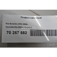 Плафон салонный Hyundai-Kia Sorento II (2009 - 2020) 928913S000H9