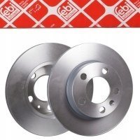 Тормозные диски 2x сзади в сборе febi volkswagen бора 1j6 1.8